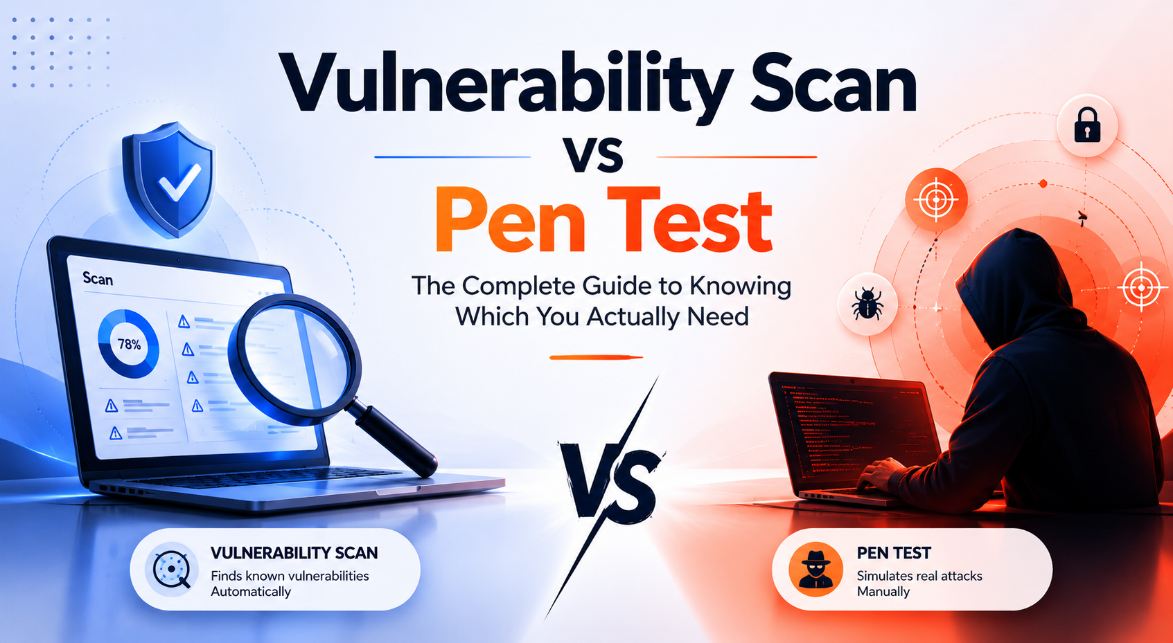 Vulnerability Scan vs Pen Test: The Complete 2026 Guide